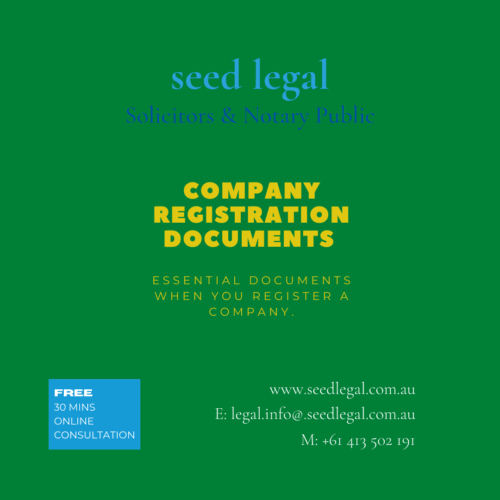 Company Registration Documents