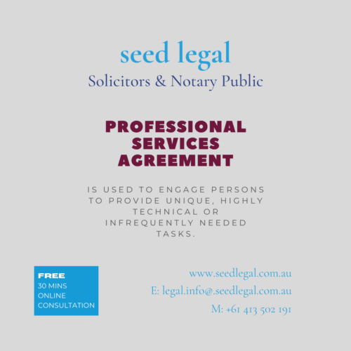 PROFESSIONAL SERVICES AGREEMENT