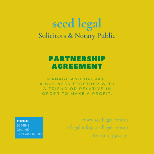 Partnership Agreement