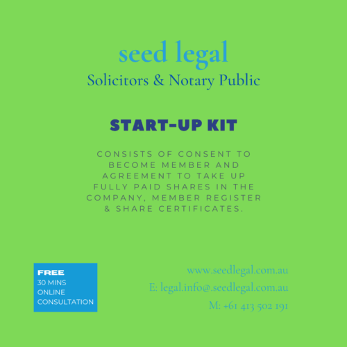 STARTUP KIT