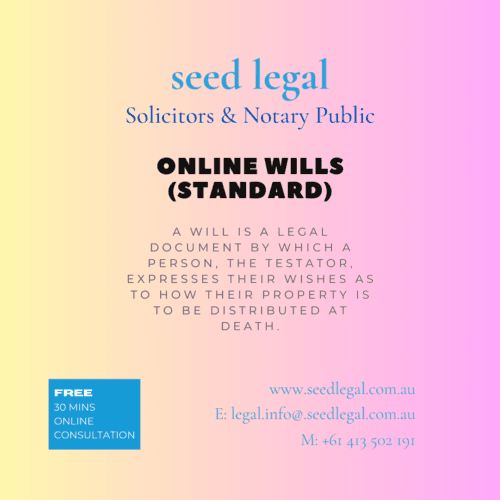 Online Wills